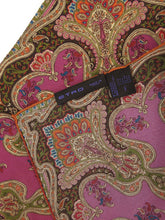 Load image into Gallery viewer, Etro Silk Pocket Square Size
