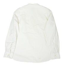 Load image into Gallery viewer, Officine Generale Frayed Mandarin Collar Smock Shirt Size XL
