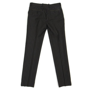 Alexander McQueen Striped Wool Trousers Size 48