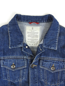 Brunello Cucinelli Denim Trucker Jacket Size 50