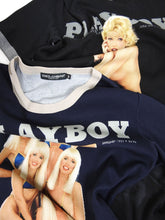 Load image into Gallery viewer, Dolce &amp; Gabbana Playboy Ribbed T-Shirt June 1999 Size 52
