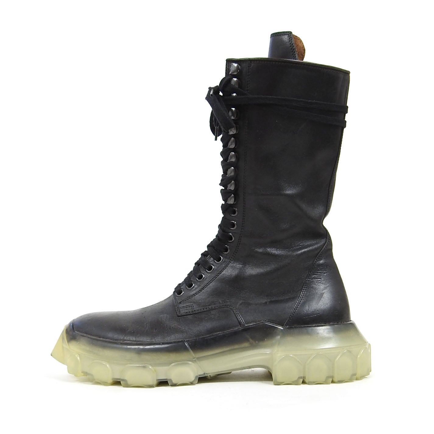 Rick Owens Sisyphus Tractor Combat Boots Size 43 I Miss You MAN