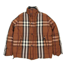 Load image into Gallery viewer, Burberry Nova Check Down Coat Size Small
