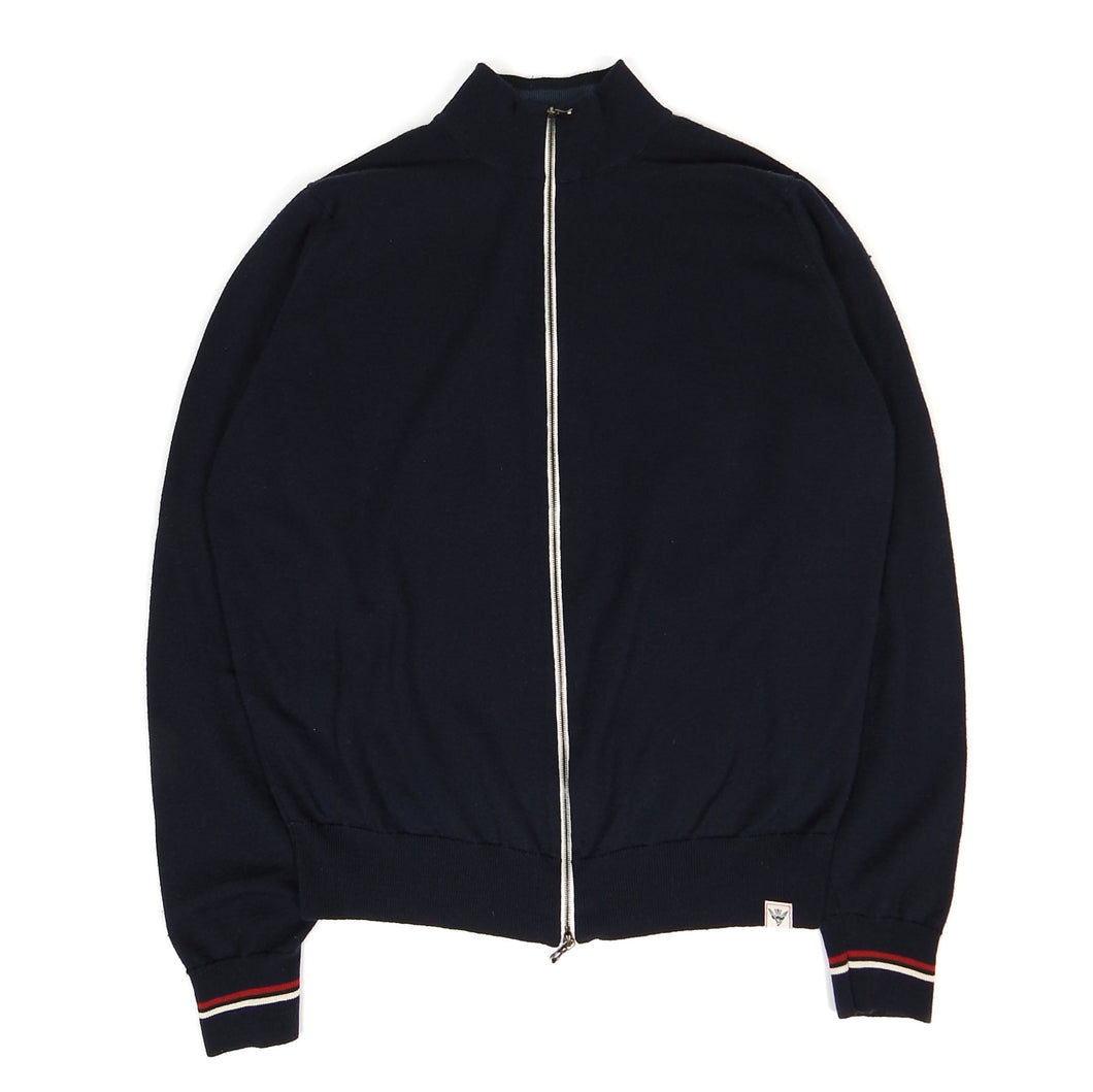 John Smedley Zip Knit Size XL