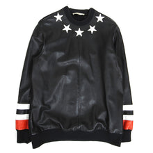 Load image into Gallery viewer, Givenchy Stars &amp; Stripes Leather Sweatshirt Size
