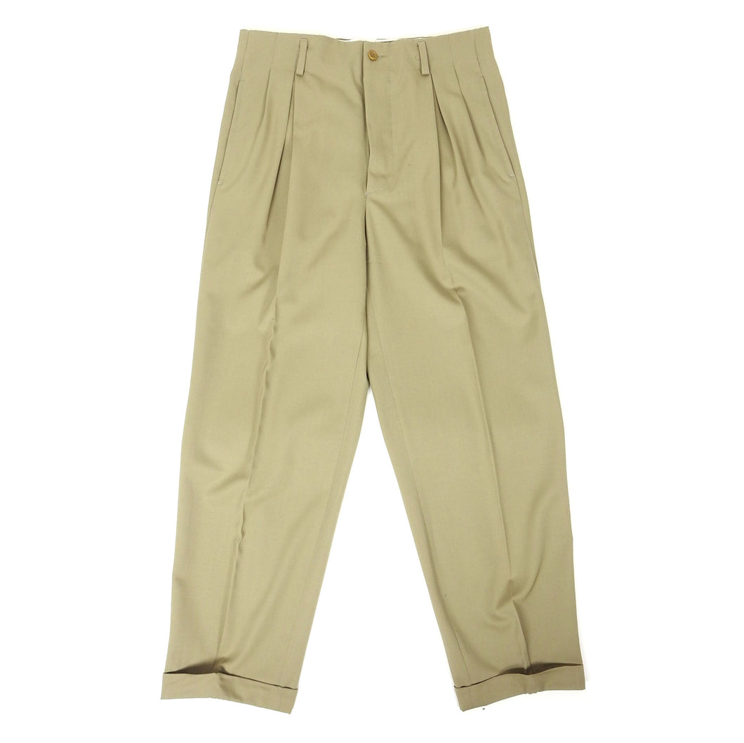 Trussardi Pleated Trousers Size 46