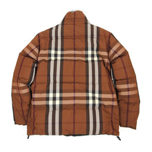 Load image into Gallery viewer, Burberry Nova Check Down Coat Size Small
