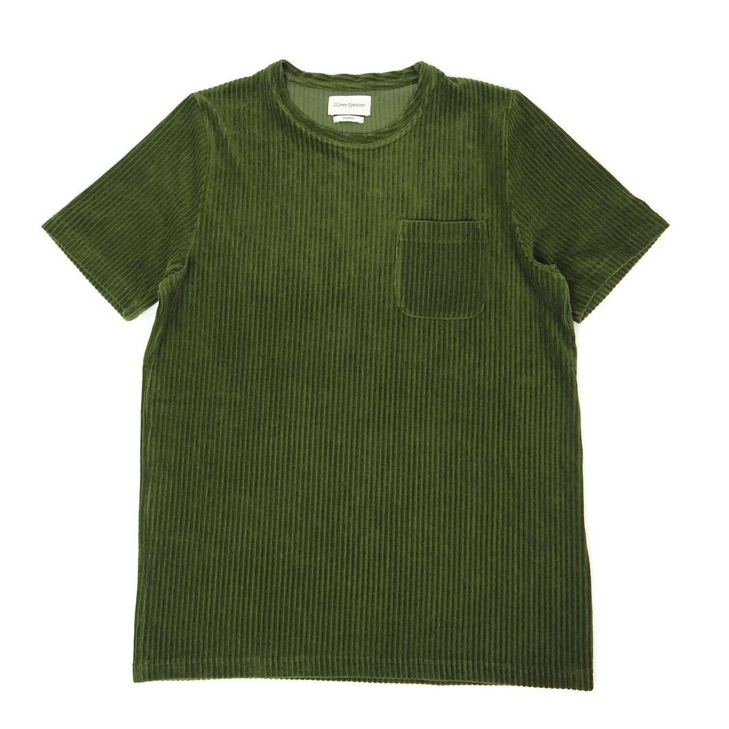 Oliver Spencer Corduroy T-Shirt Size Medium