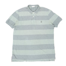 Load image into Gallery viewer, Brunello Cucinelli Striped Pique Polo Size 50
