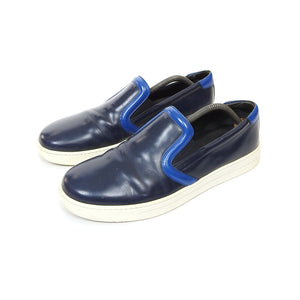 Prada Leather Slip On Sneakers Size 11