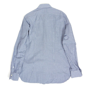 Isaia Check Shirt Size 16.5/42