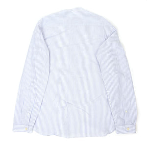 Oliver Spencer Striped Grandad Shirt Size 16