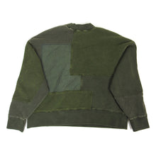 Load image into Gallery viewer, Palm Angels Patchwork Military Sweatshirt Size Small
