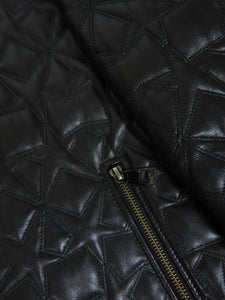 Versace Collection Quilted Leather Jacket Size 54