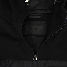 Load image into Gallery viewer, Prada Plaque Zip Hoodie Size Small
