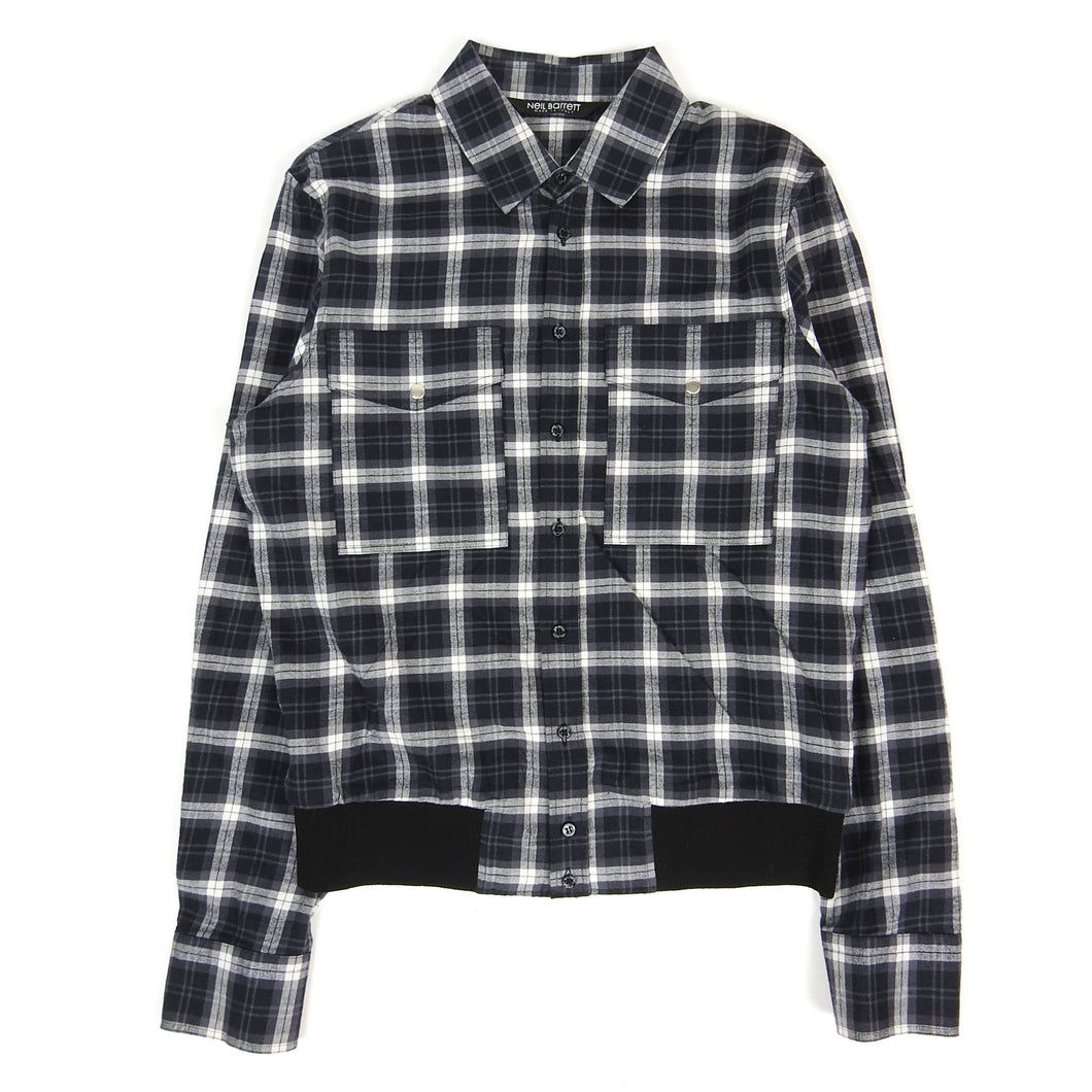 Neil Barrett Loose Fit Flannel Size Small