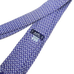 Hermes Silk Whale Tie