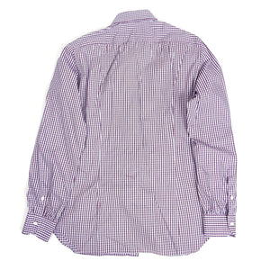 Isaia Check Shirt Size 16.5/42