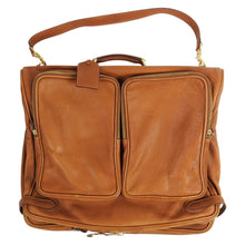 Load image into Gallery viewer, Ermenegildo Zegna Leather Suit Travel Bag
