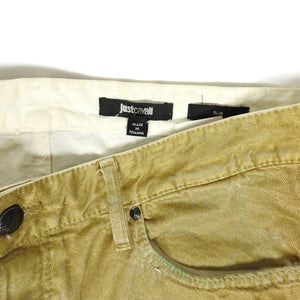Just Cavalli Gold Jeans Size 33