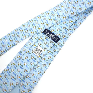 Hermes Silk Duck Tie