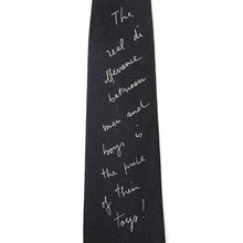 Load image into Gallery viewer, Moschino Text Tie
