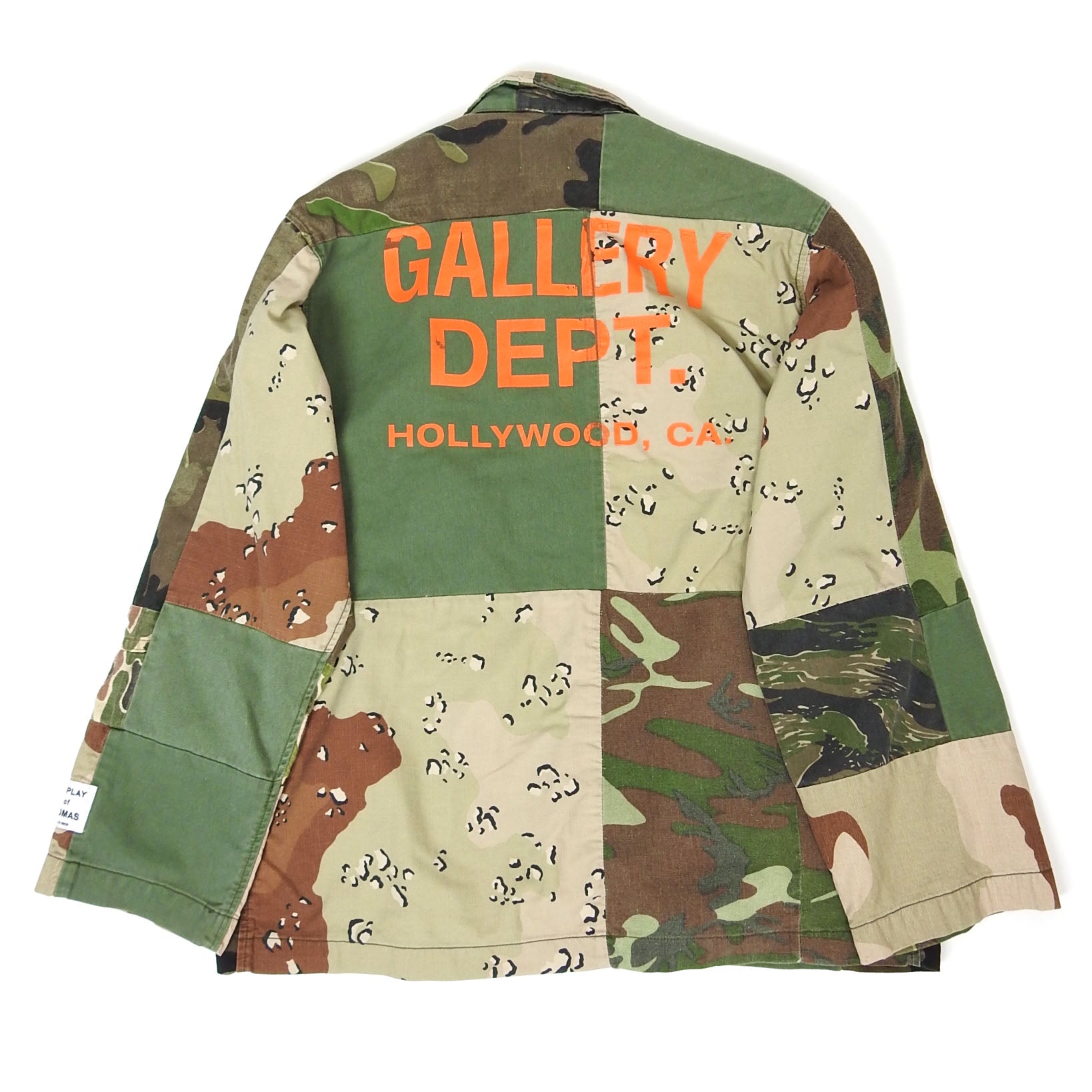 Gallery Dept. Patchwork Camo Jacket Size Large I Miss You MAN
