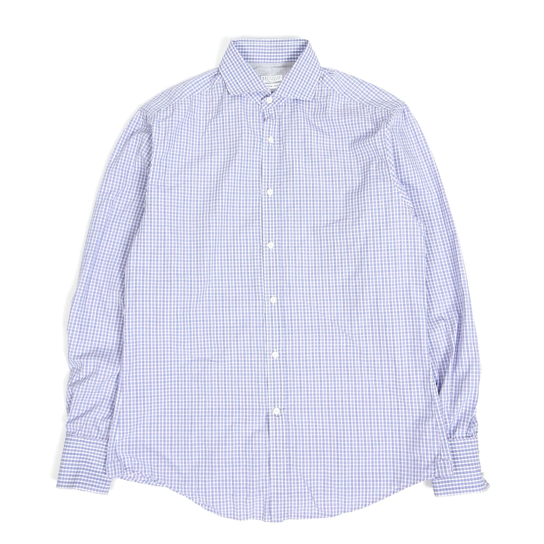 Brunello Cucinelli Check Shirt Size Large