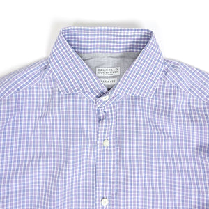 Brunello Cucinelli Check Shirt Size Large