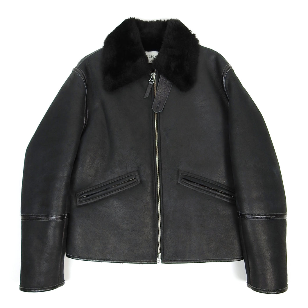 Our Legacy Shearling Flight Jacket Size 48