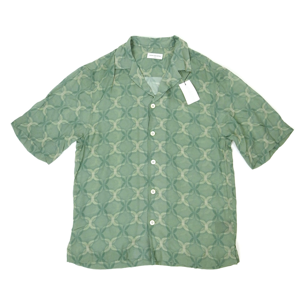 Dries Van Noten Patterned SS Shirt Size Small