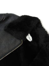 Load image into Gallery viewer, Our Legacy Shearling Flight Jacket Size 48
