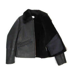 Our Legacy Shearling Flight Jacket Size 48