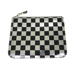 Comme Des Garçons Check Pouch