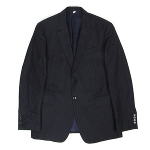 Burberry Striped Wool Suit Size 52R