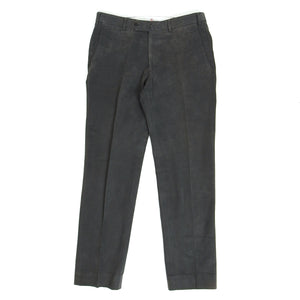 Isaia Brushed Cotton Trousers Size 60