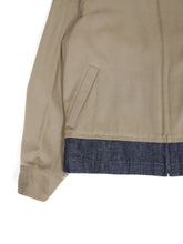 Load image into Gallery viewer, Comme des Garcons AD2001 Beige Contrast Blouson Size Medium
