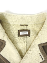 Load image into Gallery viewer, Brunello Cucinelli Shearling Coat Size Medium
