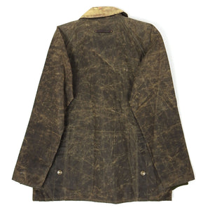 Barbour Cranbourne Waxed Jacket Size Medium