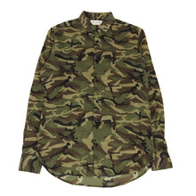Load image into Gallery viewer, Saint Laurent Paris Camo Shirt Size 14.5
