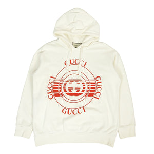 Gucci Logo Hoodie Size Large