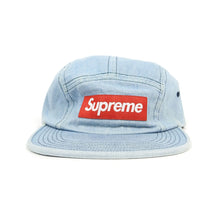 Load image into Gallery viewer, Supreme Denim Camp Cap
