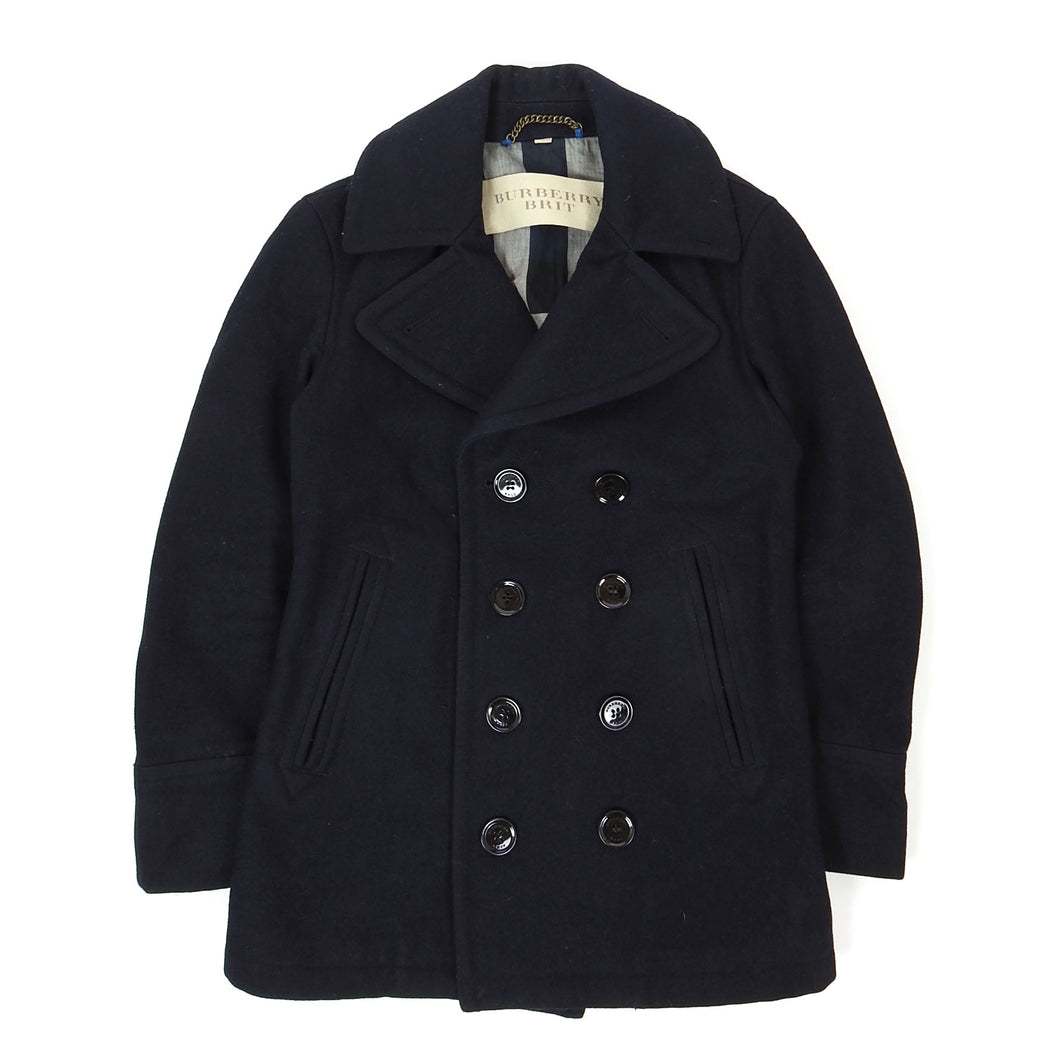 Burberry Brit Wool Peacoat Size XS – I Miss You MAN