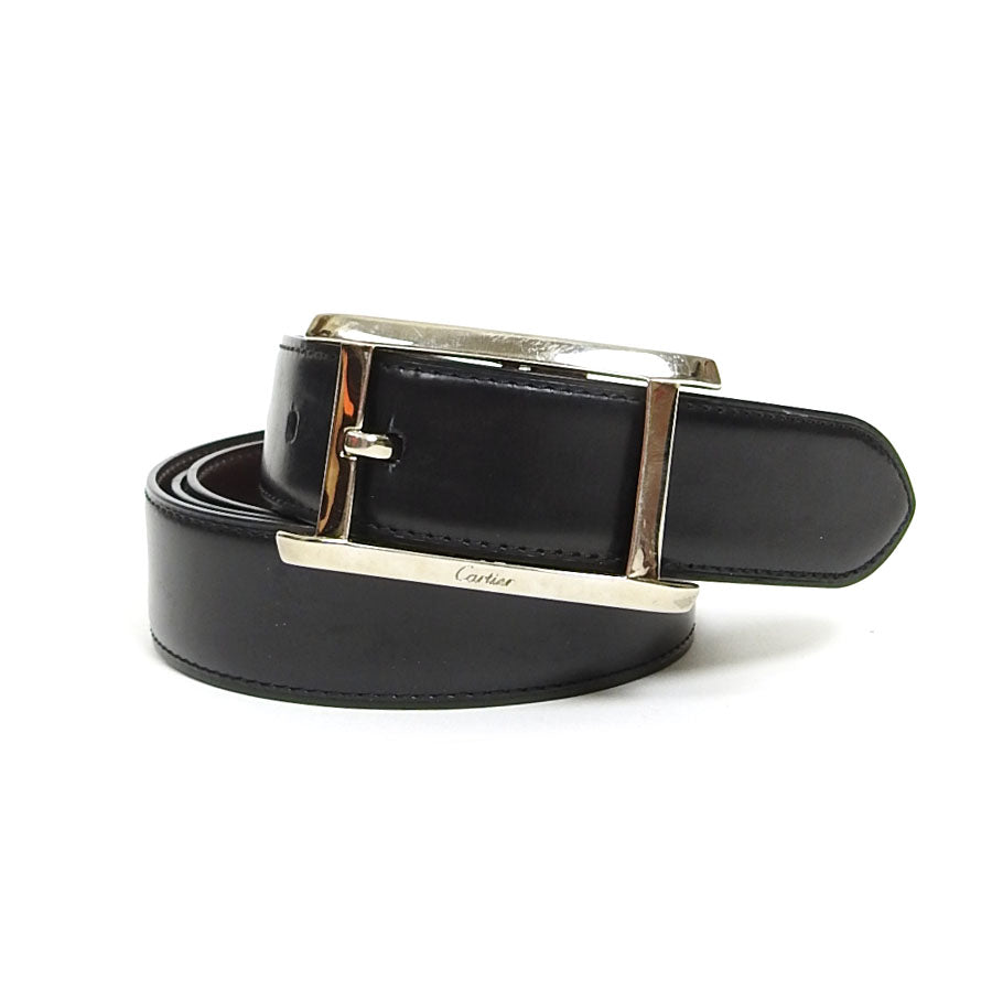 Cartier Reversible Leather Belt Size 10 I Miss You MAN