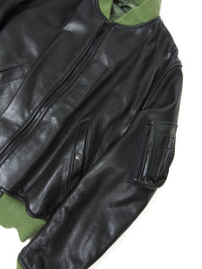 Schott Reversible Leather MA-1 Size Medium