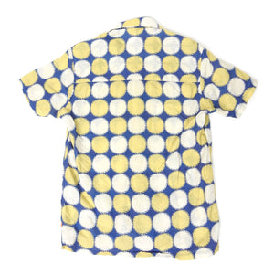 Far Afield Linen Camp Collar Shirt Size Large