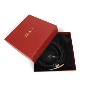 Cartier Reversible Leather Belt Size 10