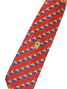 Gianni Versace Vintage Teddy Bear Tie