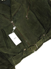 Load image into Gallery viewer, Giorgio Armani Suede Biker Jacket Size 40
