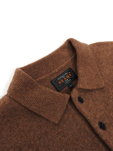 Beams Wool LS Polo Size Medium
